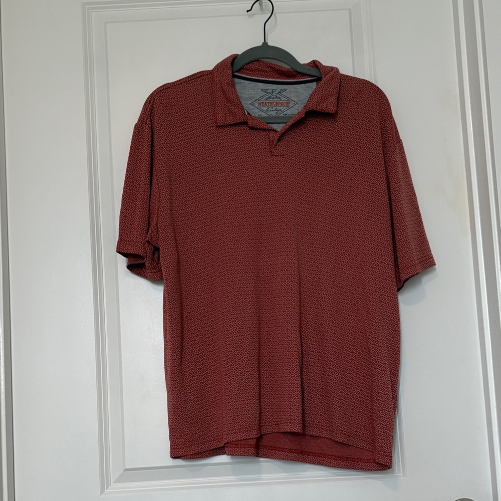 Men's Polo Shirt in Rich Burgundy